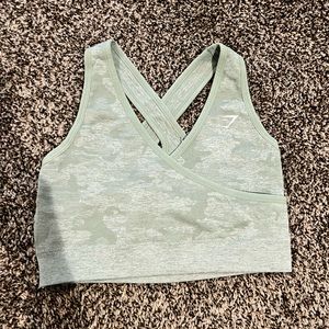 Gymshark Camo Sports Bra